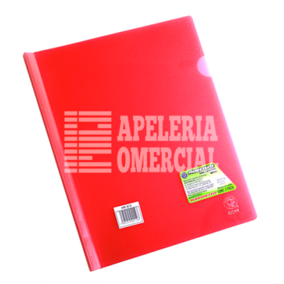 FOLDER T. CARTA CON COSTILLA C. ROJO